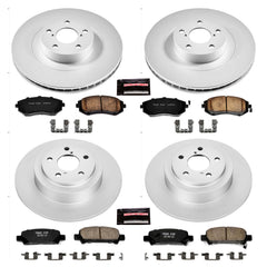 Power Stop CRK2751 - Z17 Evolution Front And Rear Brake Kit vehicle fitment brake part