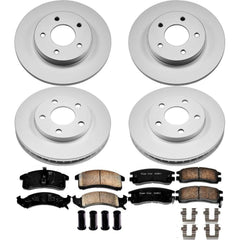 Power Stop CRK2762 - Z17 Evolution Front And Rear Brake Kit vehicle fitment brake part