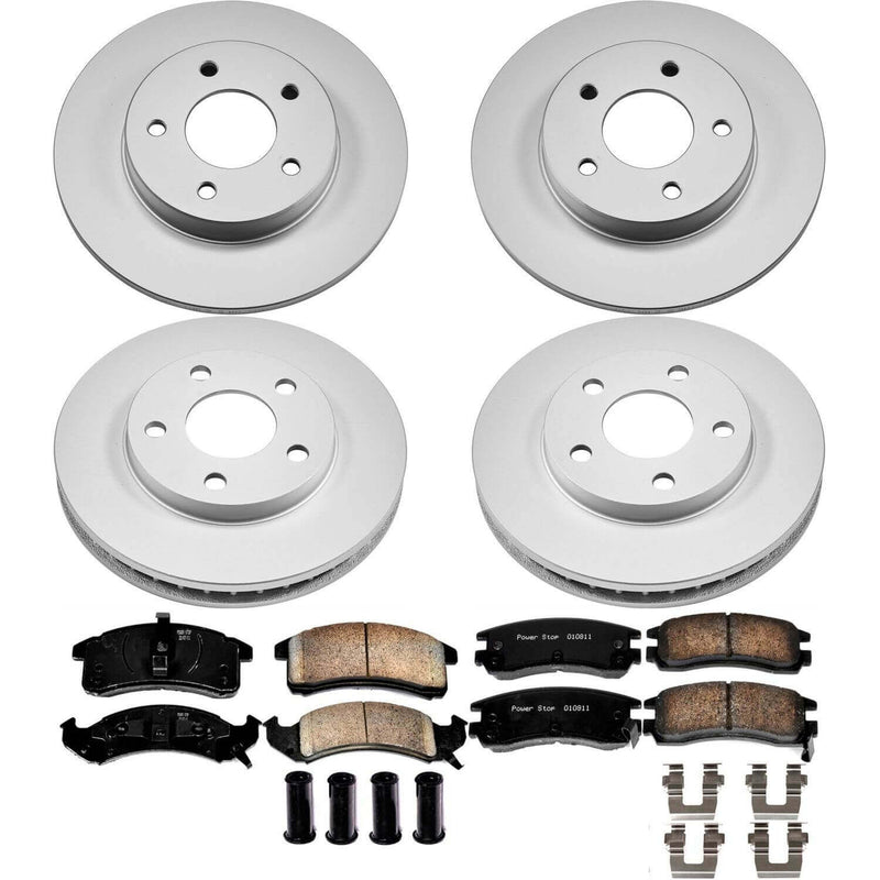 Power Stop CRK2762 - Z17 Evolution Front And Rear Brake Kit vehicle fitment brake part