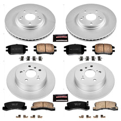 Power Stop CRK2775 - Z17 Evolution Front And Rear Brake Kit vehicle fitment brake part