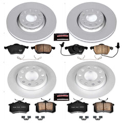 Power Stop CRK2777 - Z23 Evolution Sport Front And Rear Brake Kit vehicle fitment brake part