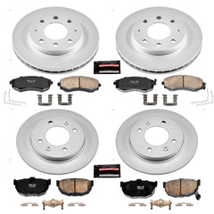 Power Stop CRK2778 - Z17 Evolution Front And Rear Brake Kit vehicle fitment brake part