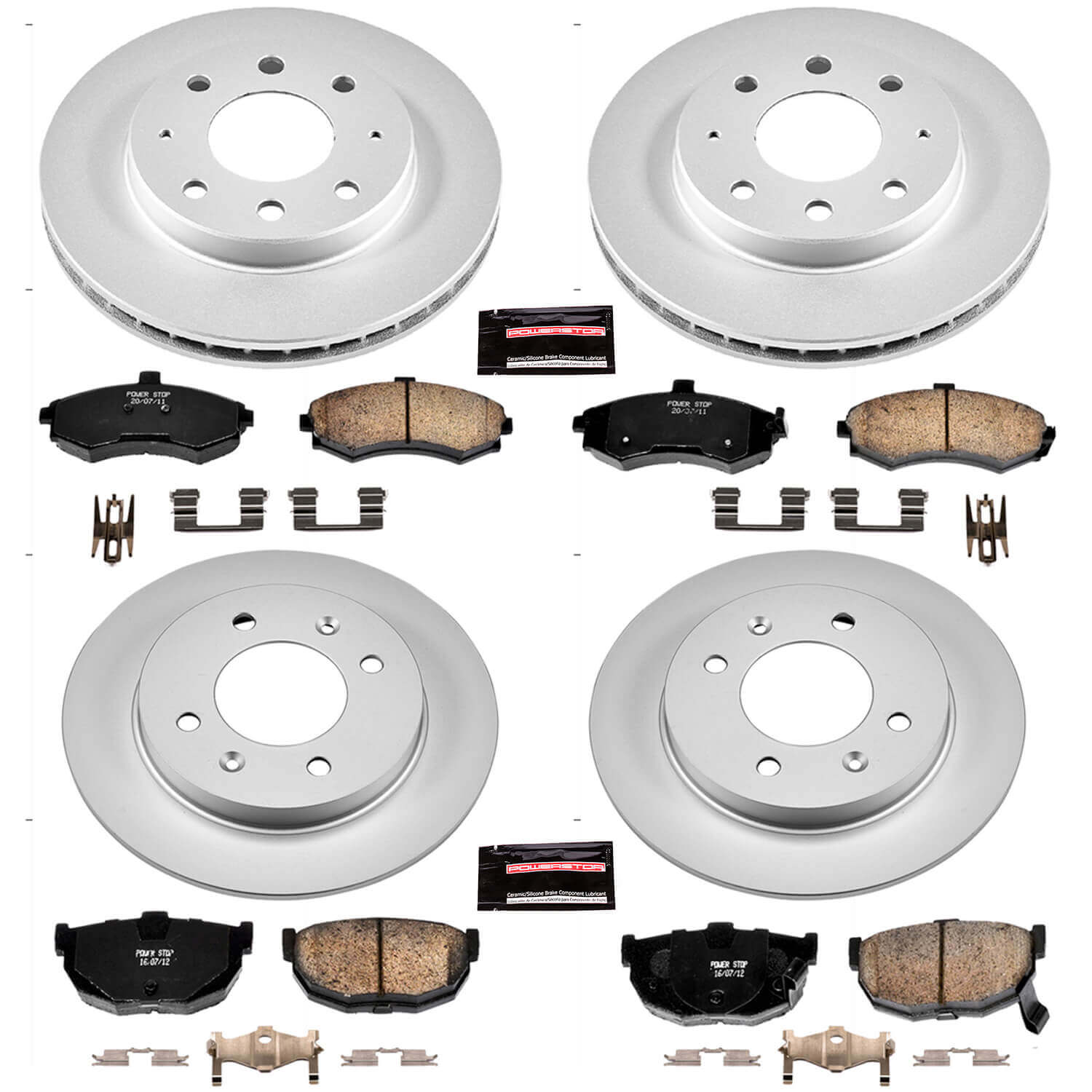 Power Stop CRK2779 - Z17 Evolution Front And Rear Brake Kit vehicle fitment brake part