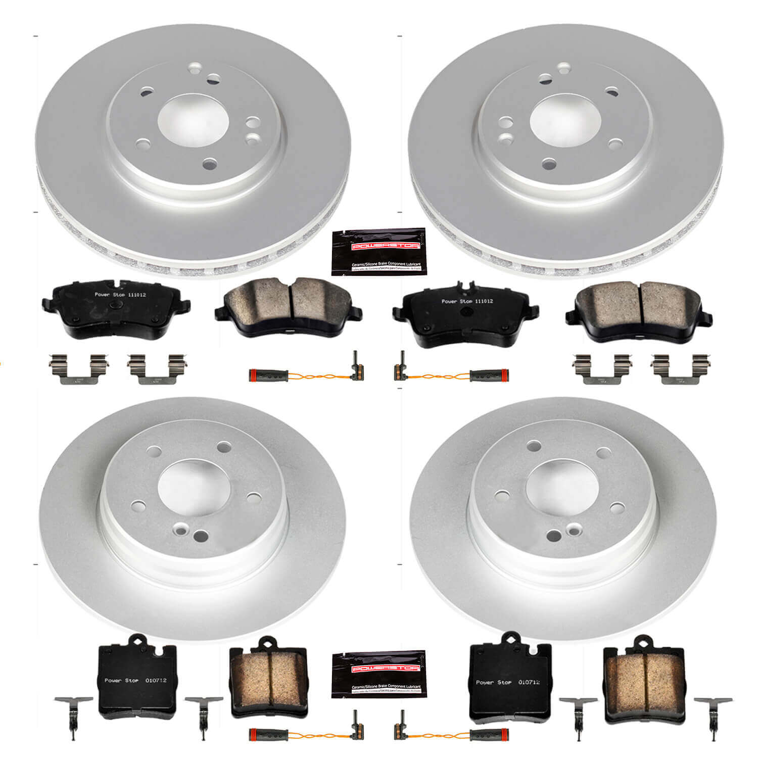 Power Stop CRK2783 - Z23 Evolution Sport Front And Rear Brake Kit vehicle fitment brake part