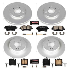 Power Stop CRK2783 - Z23 Evolution Sport Front And Rear Brake Kit vehicle fitment brake part