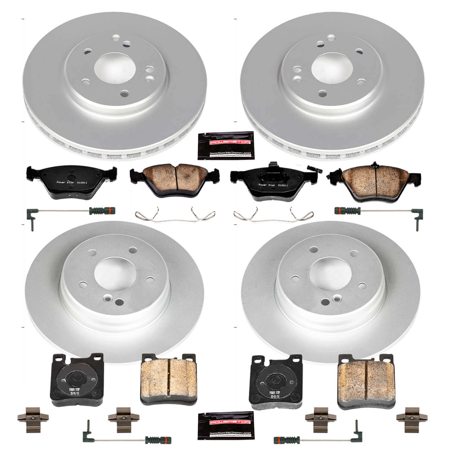 Power Stop CRK2785 - Z23 Evolution Sport Front And Rear Brake Kit vehicle fitment brake part