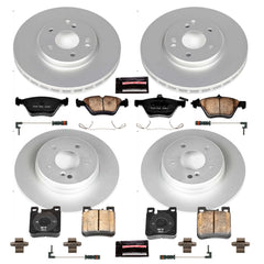 Power Stop CRK2785 - Z23 Evolution Sport Front And Rear Brake Kit vehicle fitment brake part