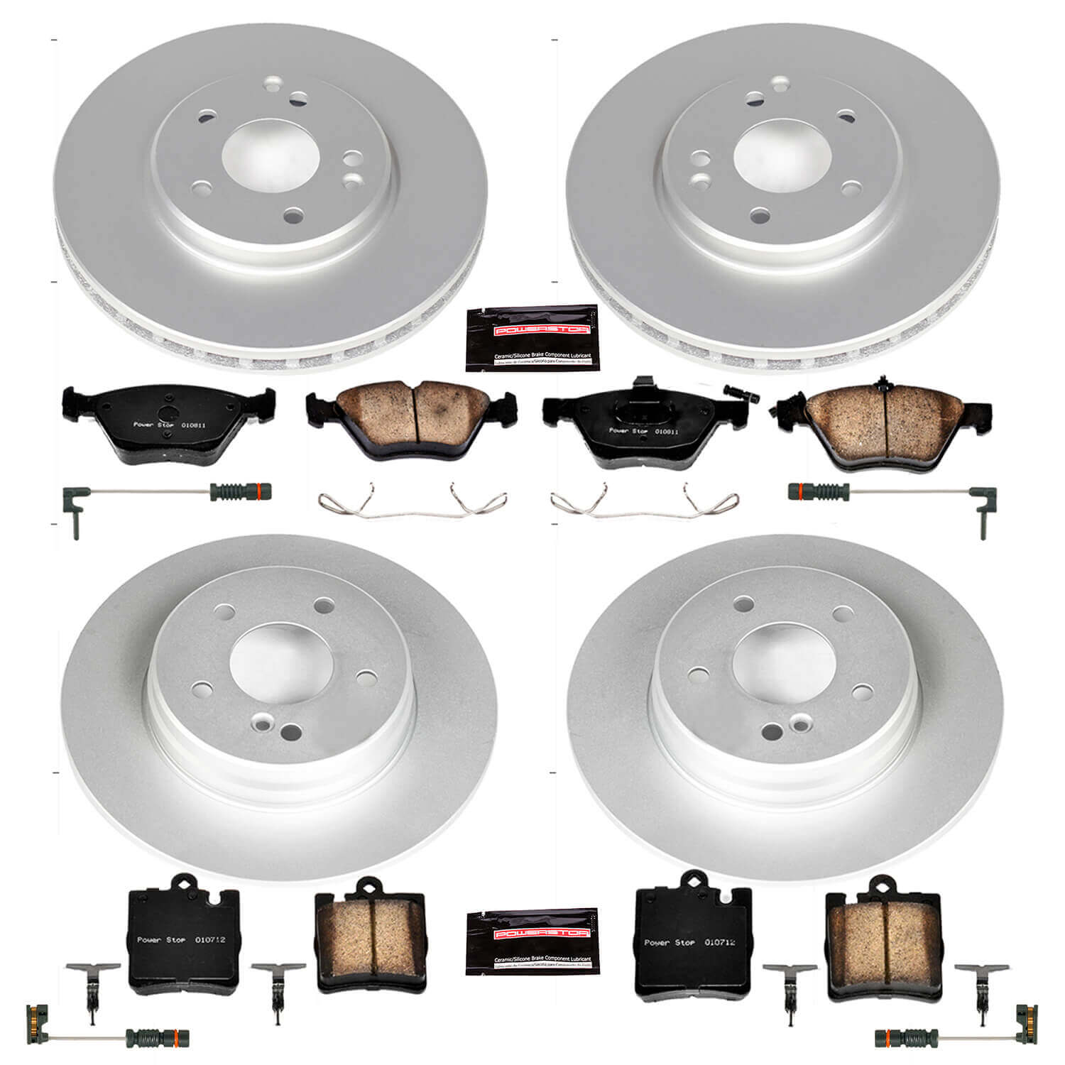 Power Stop CRK2790 - Z23 Evolution Sport Front And Rear Brake Kit vehicle fitment brake part