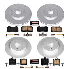 Power Stop CRK2791 - Z23 Evolution Sport Front And Rear Brake Kit vehicle fitment brake part