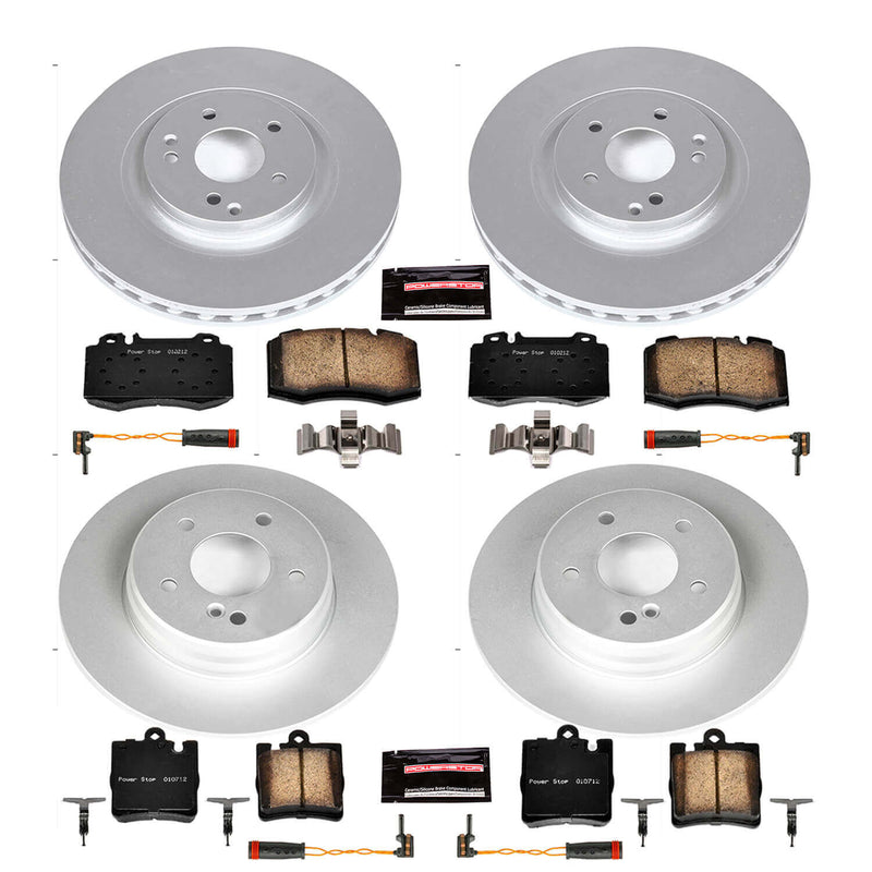 Power Stop CRK2791 - Z23 Evolution Sport Front And Rear Brake Kit vehicle fitment brake part