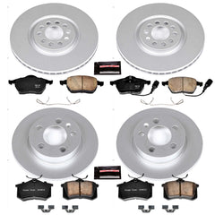Power Stop CRK2795 - Z23 Evolution Sport Front And Rear Brake Kit vehicle fitment brake part