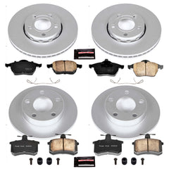 Power Stop CRK2799 - Z23 Evolution Sport Front And Rear Brake Kit vehicle fitment brake part