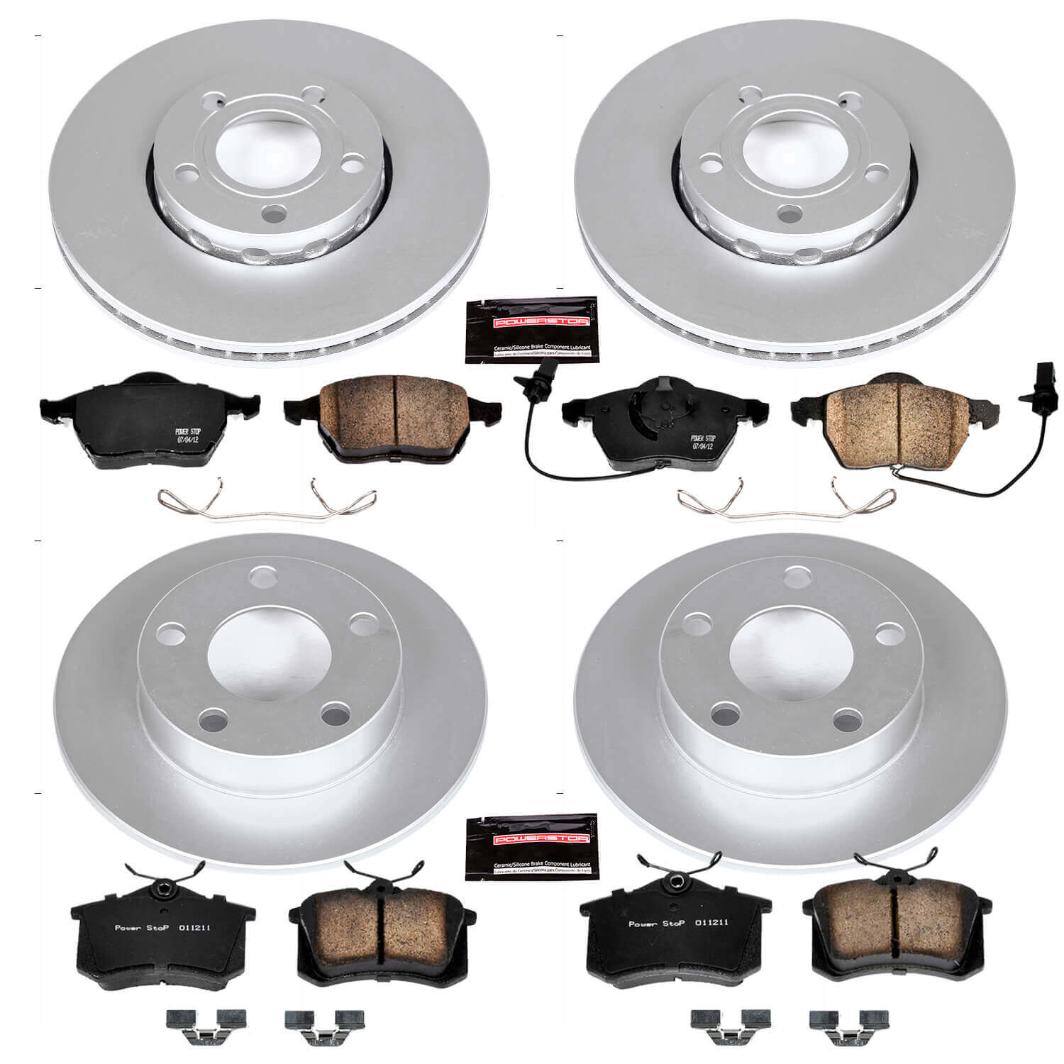 Power Stop CRK2800 - Z23 Evolution Sport Front And Rear Brake Kit vehicle fitment brake part
