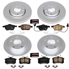 Power Stop CRK2800 - Z23 Evolution Sport Front And Rear Brake Kit vehicle fitment brake part