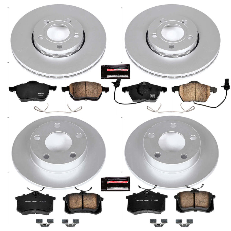 Power Stop CRK2800 - Z23 Evolution Sport Front And Rear Brake Kit vehicle fitment brake part