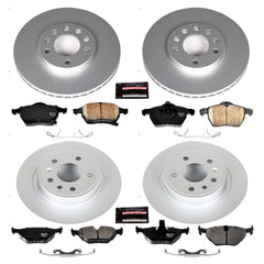 Power Stop CRK2808 - Z23 Evolution Sport Front And Rear Brake Kit vehicle fitment brake part