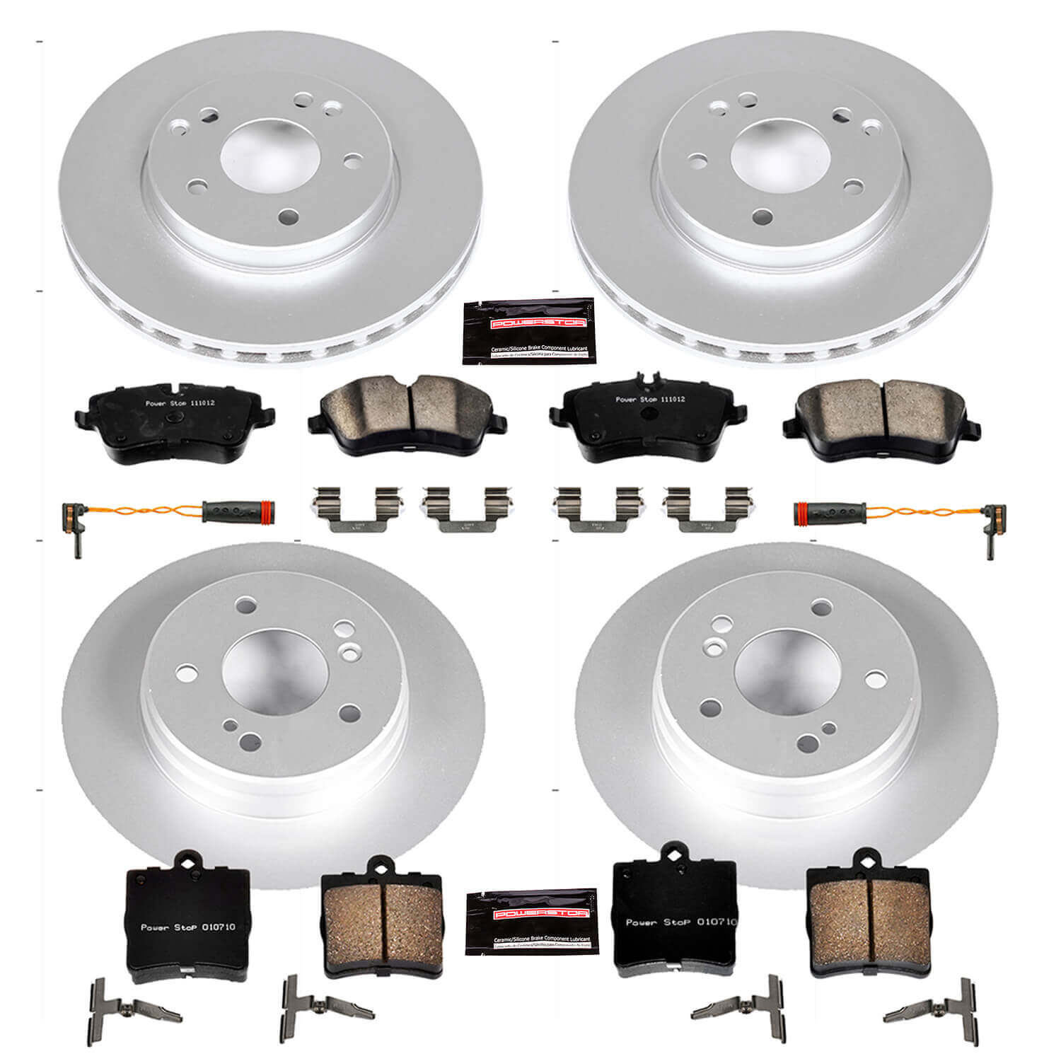 Power Stop CRK2812 - Z23 Evolution Sport Front And Rear Brake Kit vehicle fitment brake part
