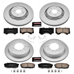 Power Stop CRK2813 - Z17 Evolution Front And Rear Brake Kit vehicle fitment brake part