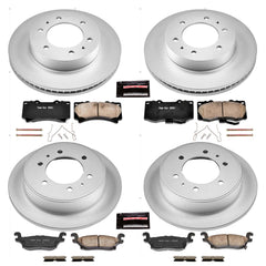 Power Stop CRK2820 - Z17 Evolution Front And Rear Brake Kit vehicle fitment brake part