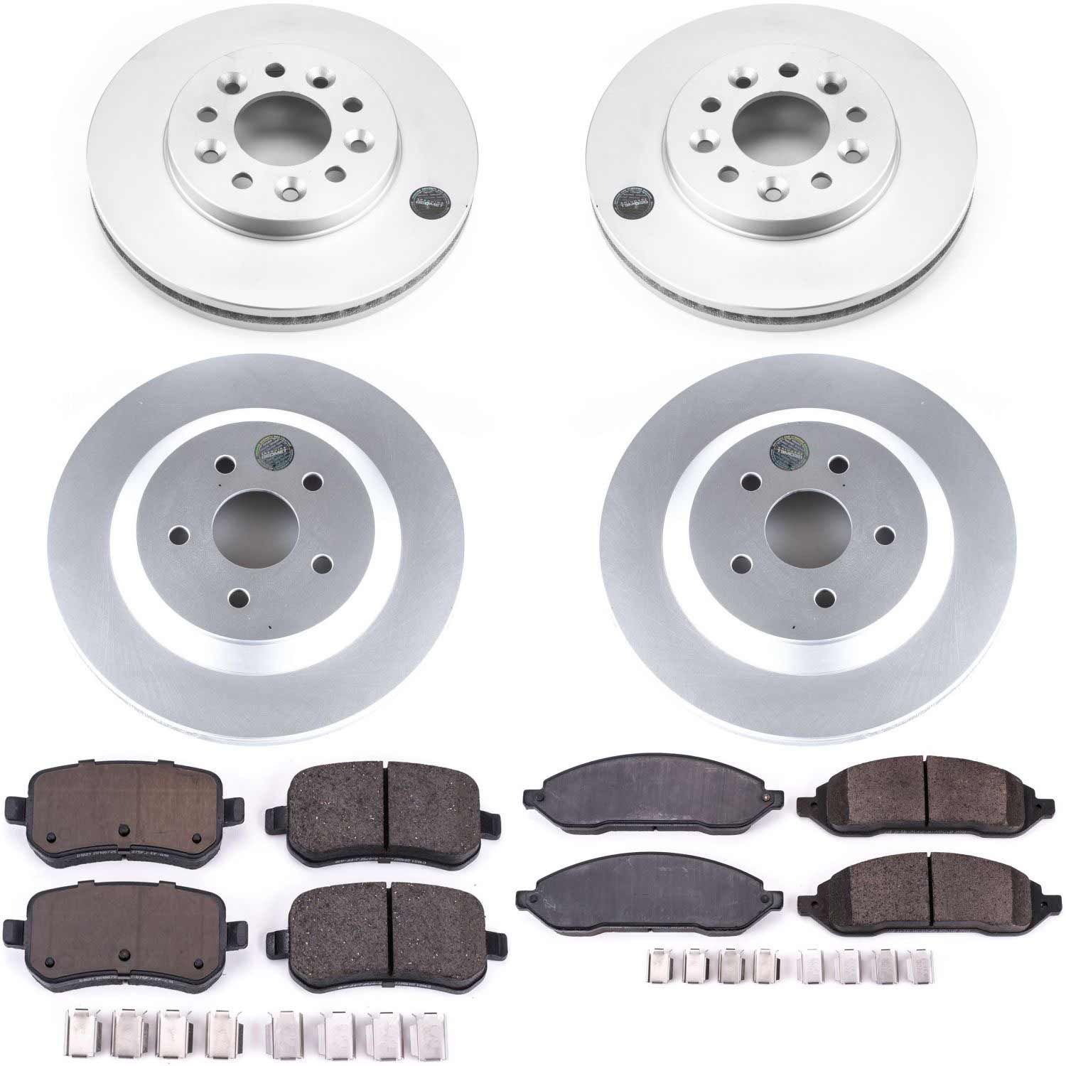 Power Stop CRK2828 Z17 Evolution Front And Rear Pad And Rotor Kit for 2004-2007 Ford Freestar product image