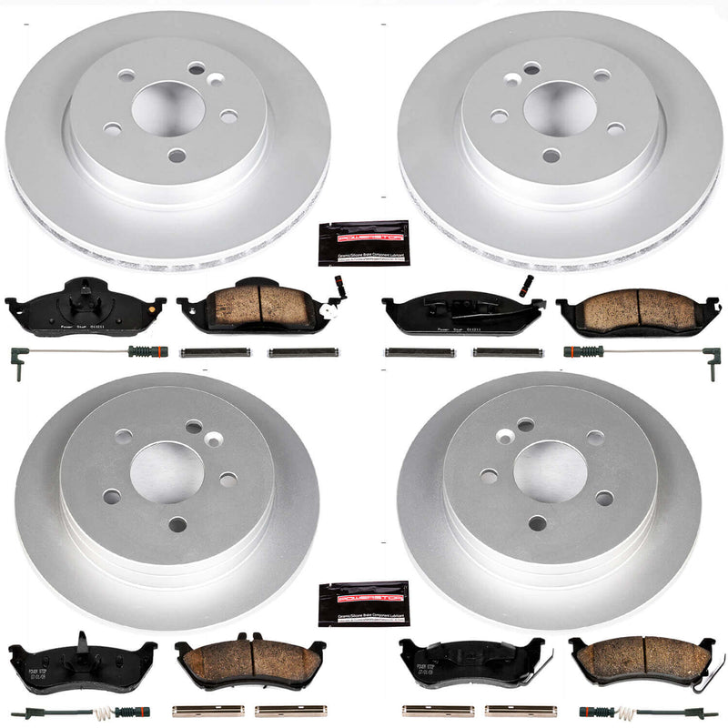 Power Stop CRK2833 - Z23 Evolution Sport Front And Rear Brake Kit vehicle fitment brake part