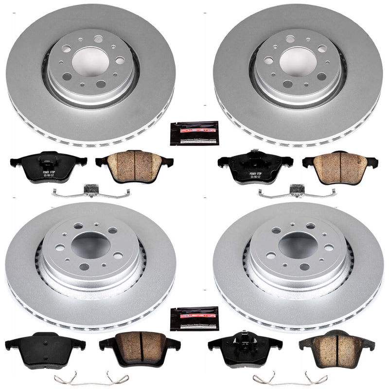 Power Stop CRK2835 - Z23 Evolution Sport Front And Rear Brake Kit vehicle fitment brake part