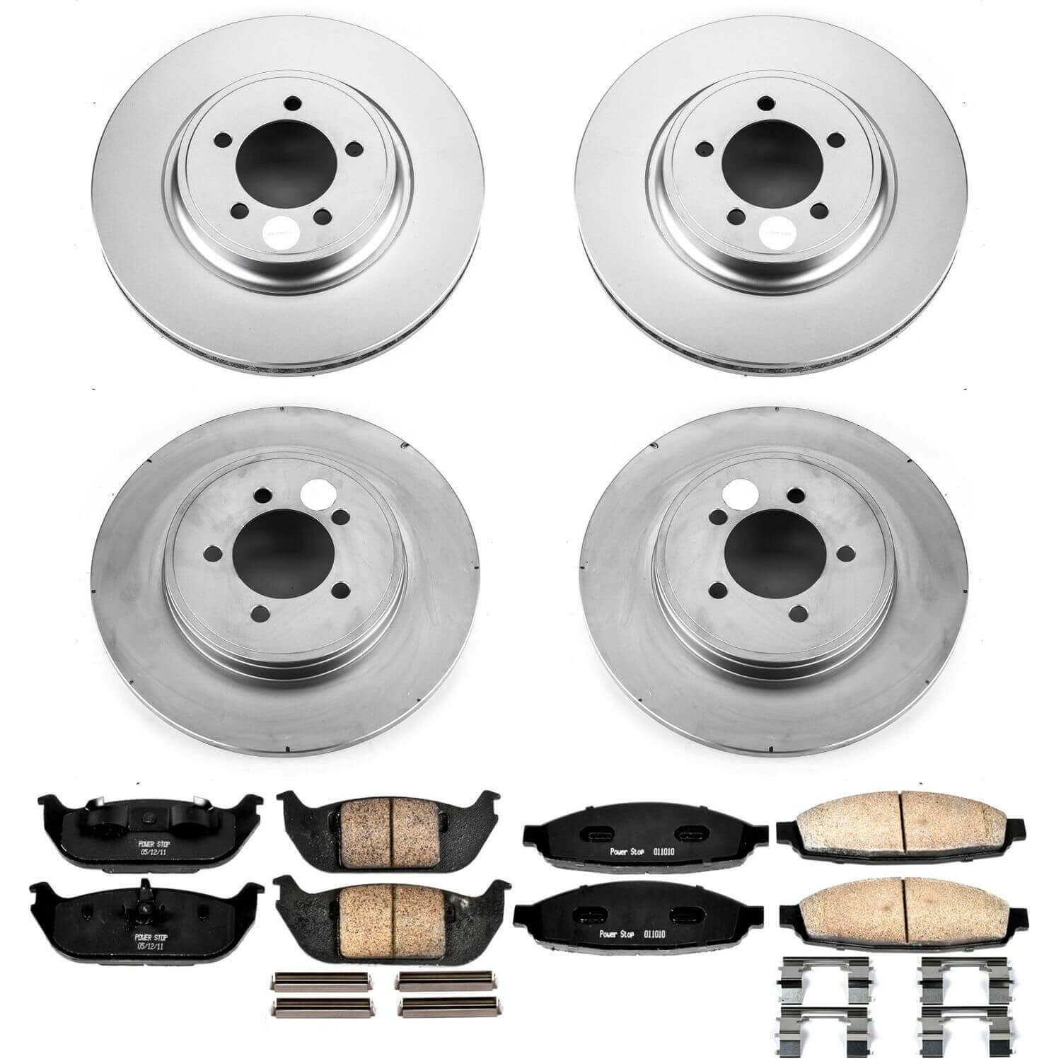 Power Stop CRK2839 - Z17 Evolution Front And Rear Brake Kit vehicle fitment brake part