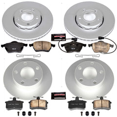 Power Stop CRK2844 - Z23 Evolution Sport Front And Rear Brake Kit vehicle fitment brake part