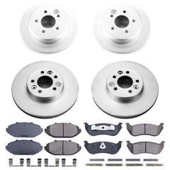Power Stop CRK2861 Z17 Evolution Front And Rear Brake Kit for 1998-2002 Ford Crown Victoria product image
