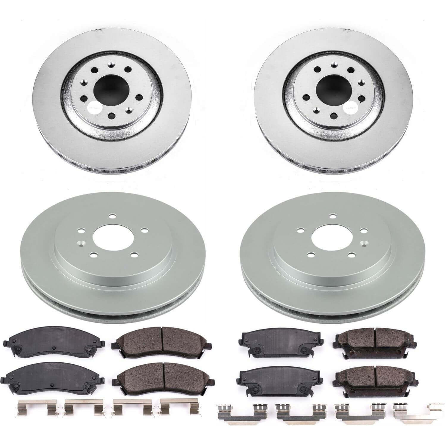 Power Stop CRK2875 - Z17 Evolution Front And Rear Brake Kit vehicle fitment brake part