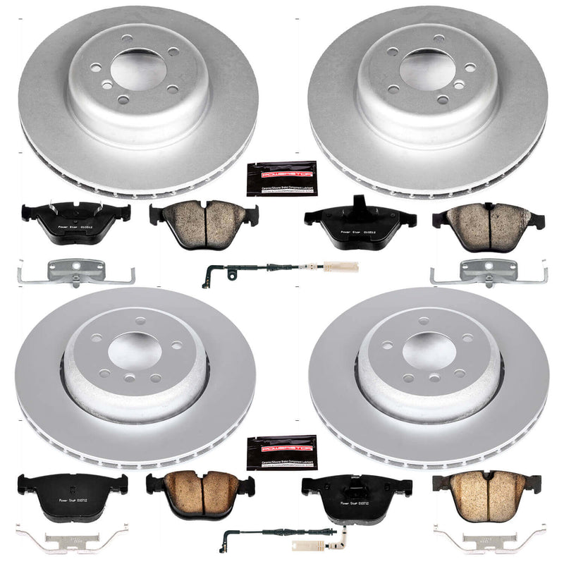 Power Stop CRK2877 - Z23 Evolution Sport Front And Rear Brake Kit vehicle fitment brake part