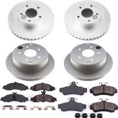 Power Stop CRK2889 Z17 Evolution Front And Rear Pad And Rotor Kit for 2004 Pontiac Gto product image