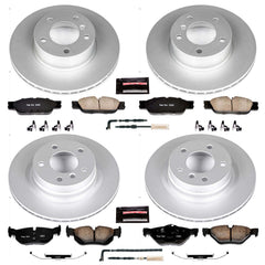 Power Stop CRK2890 - Z23 Evolution Sport Front And Rear Brake Kit vehicle fitment brake part
