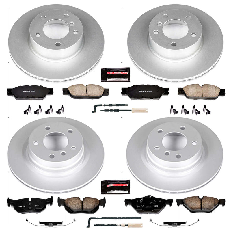 Power Stop CRK2890 - Z23 Evolution Sport Front And Rear Brake Kit vehicle fitment brake part