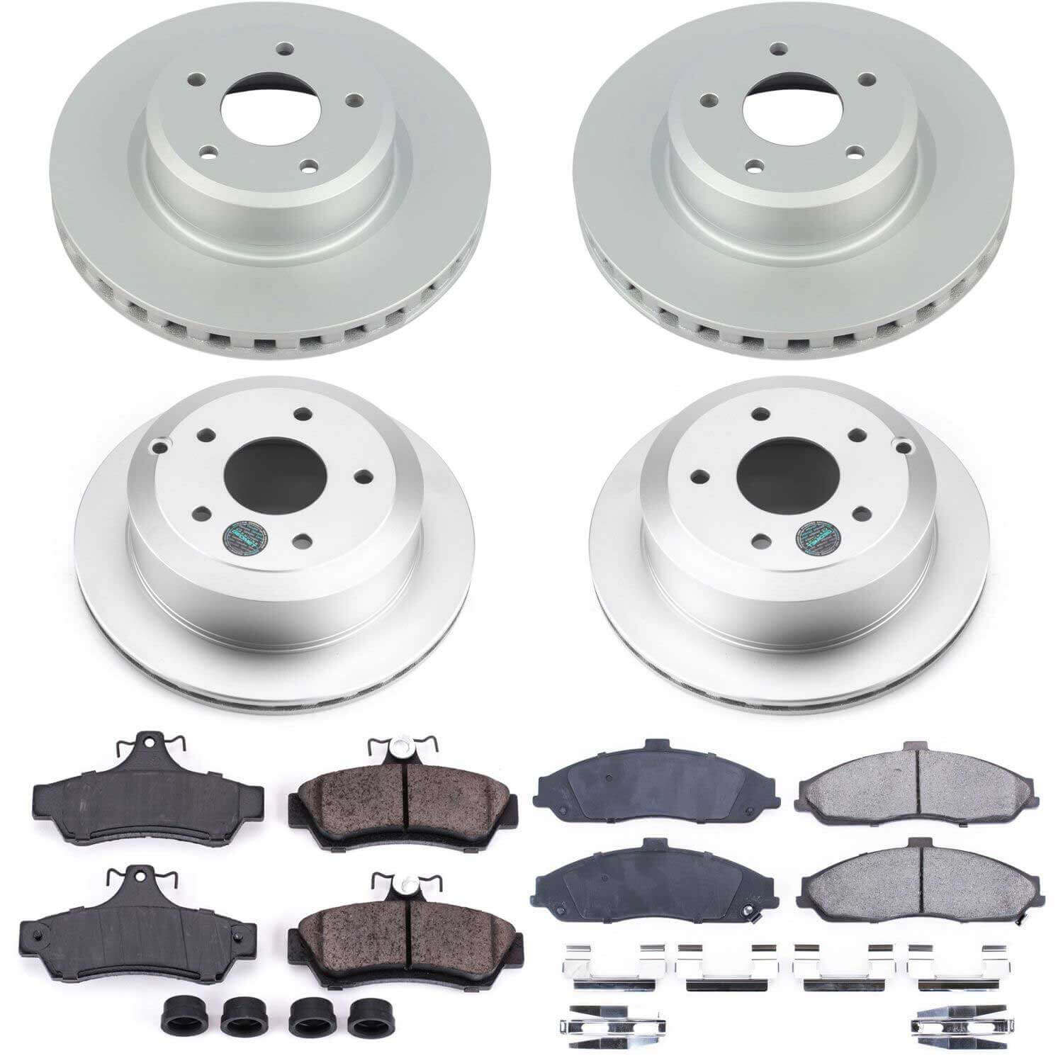 Power Stop CRK2893 Z17 Evolution Front And Rear Pad And Rotor Kit for 2005-2006 Pontiac Gto product image