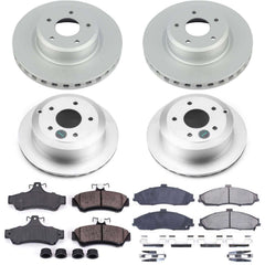 Power Stop CRK2893 Z17 Evolution Front And Rear Pad And Rotor Kit for 2005-2006 Pontiac Gto product image