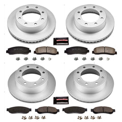 Power Stop CRK2895 - Z17 Evolution Front And Rear Brake Kit vehicle fitment brake part