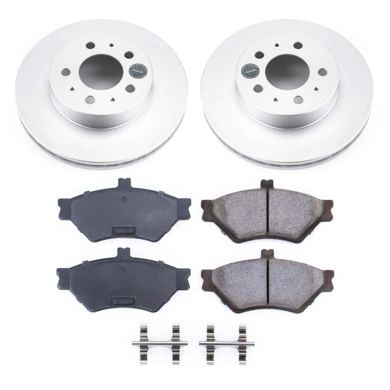 Power Stop CRK2917 Z17 Evolution Front Brake Kit for 1995-1997 Ford Crown Victoria product image