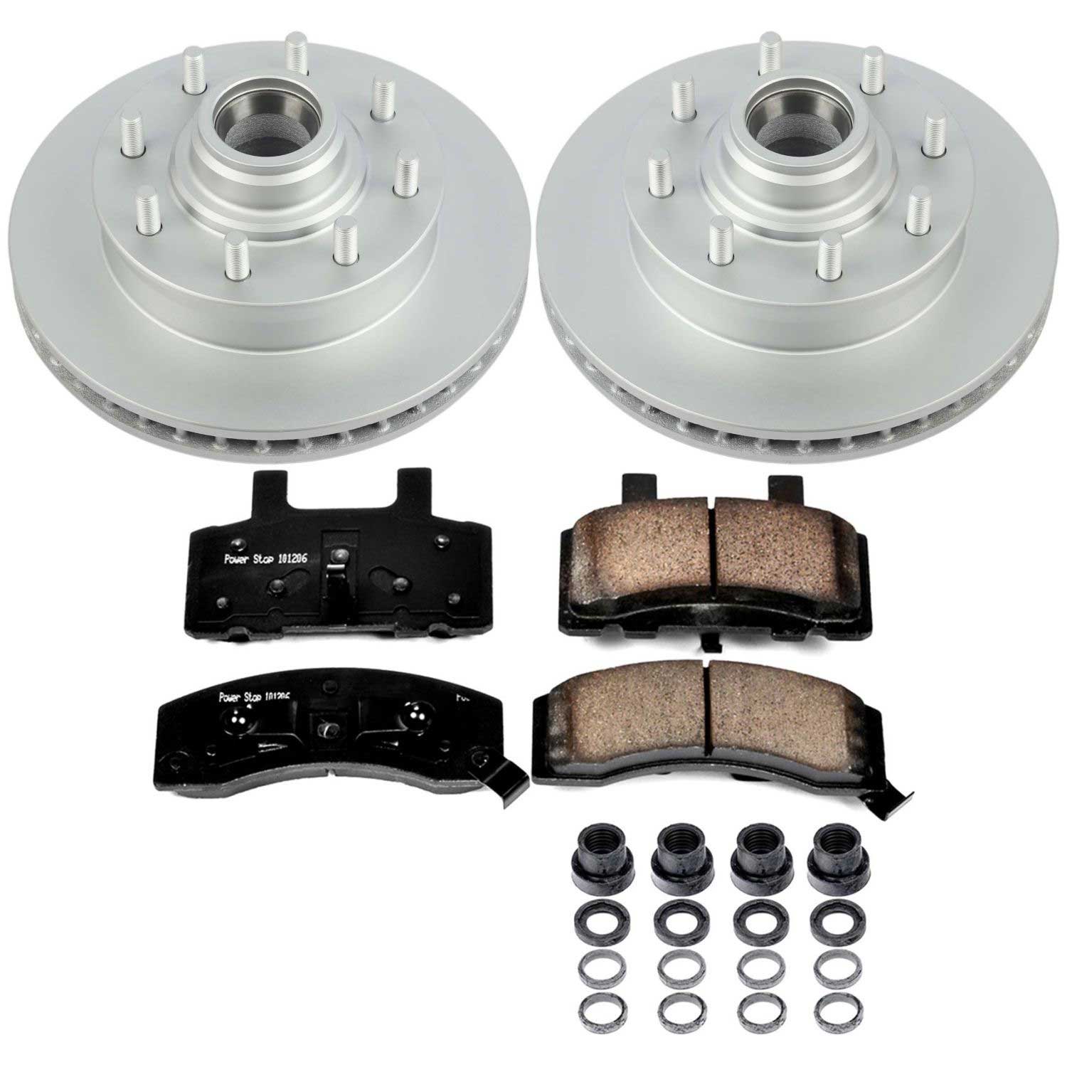 Power Stop CRK2947 Z17 Evolution Front Pad And Rotor Kit for 1994-1999 Chevrolet C1500 Suburban product image