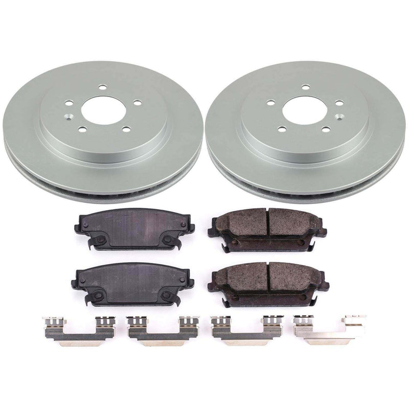 Power Stop CRK2958 - Z17 Evolution Rear Brake Kit vehicle fitment brake part