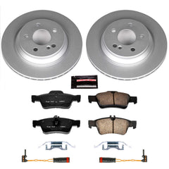 Power Stop CRK2998 - Z23 Evolution Sport Rear Brake Kit vehicle fitment brake part