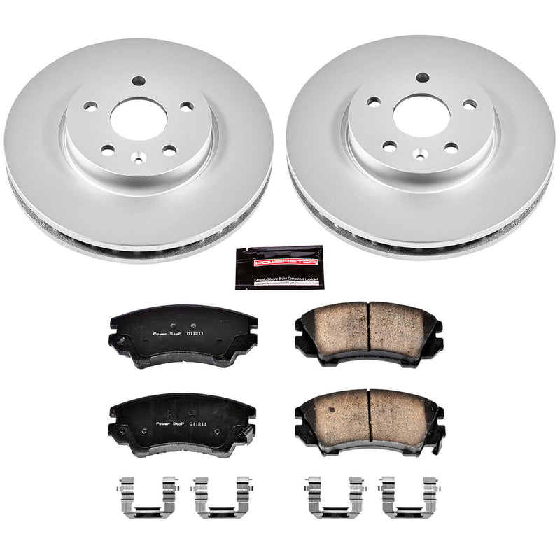 Power Stop CRK3031 - Z17 Evolution Front Brake Kit vehicle fitment brake part