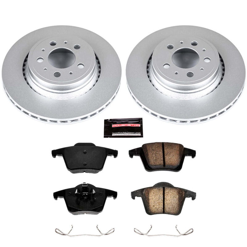 Power Stop CRK3039 - Z23 Evolution Sport Rear Brake Kit vehicle fitment brake part