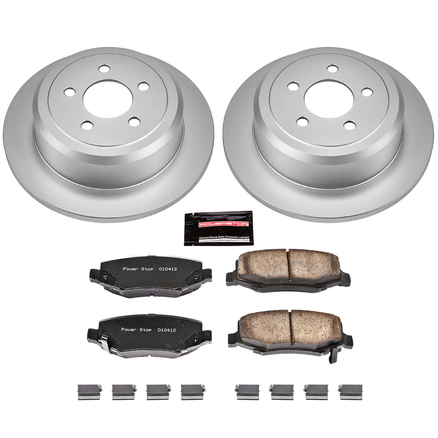 Power Stop CRK3046 - Z17 Evolution Rear Brake Kit vehicle fitment brake part