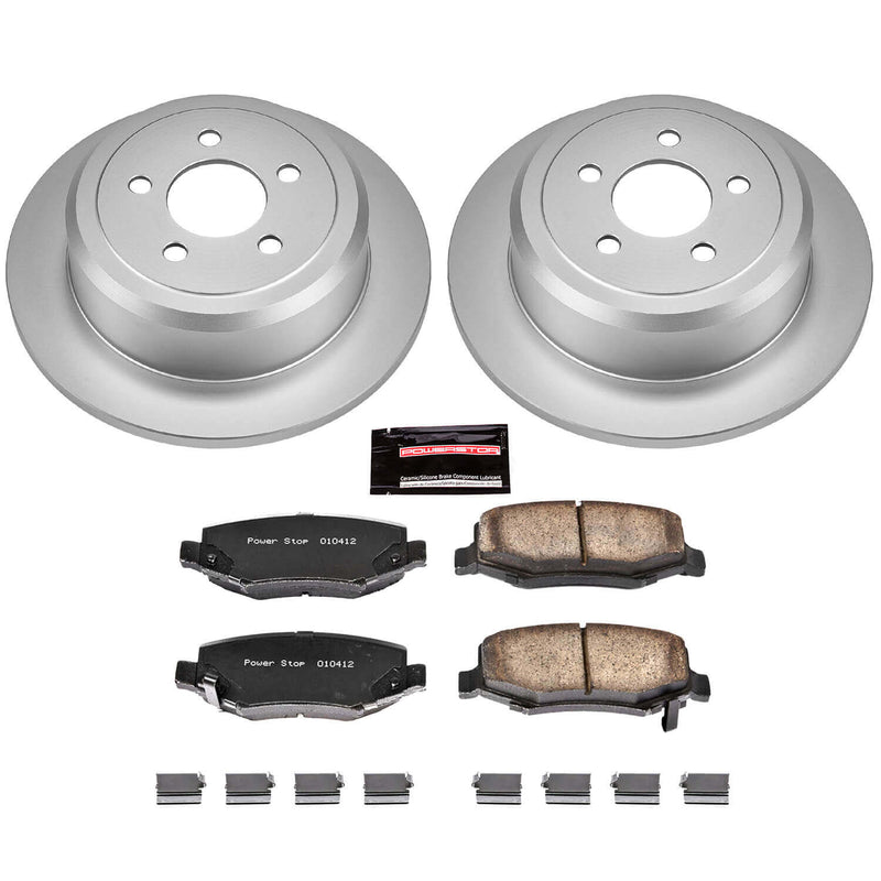 Power Stop CRK3046 - Z17 Evolution Rear Brake Kit vehicle fitment brake part