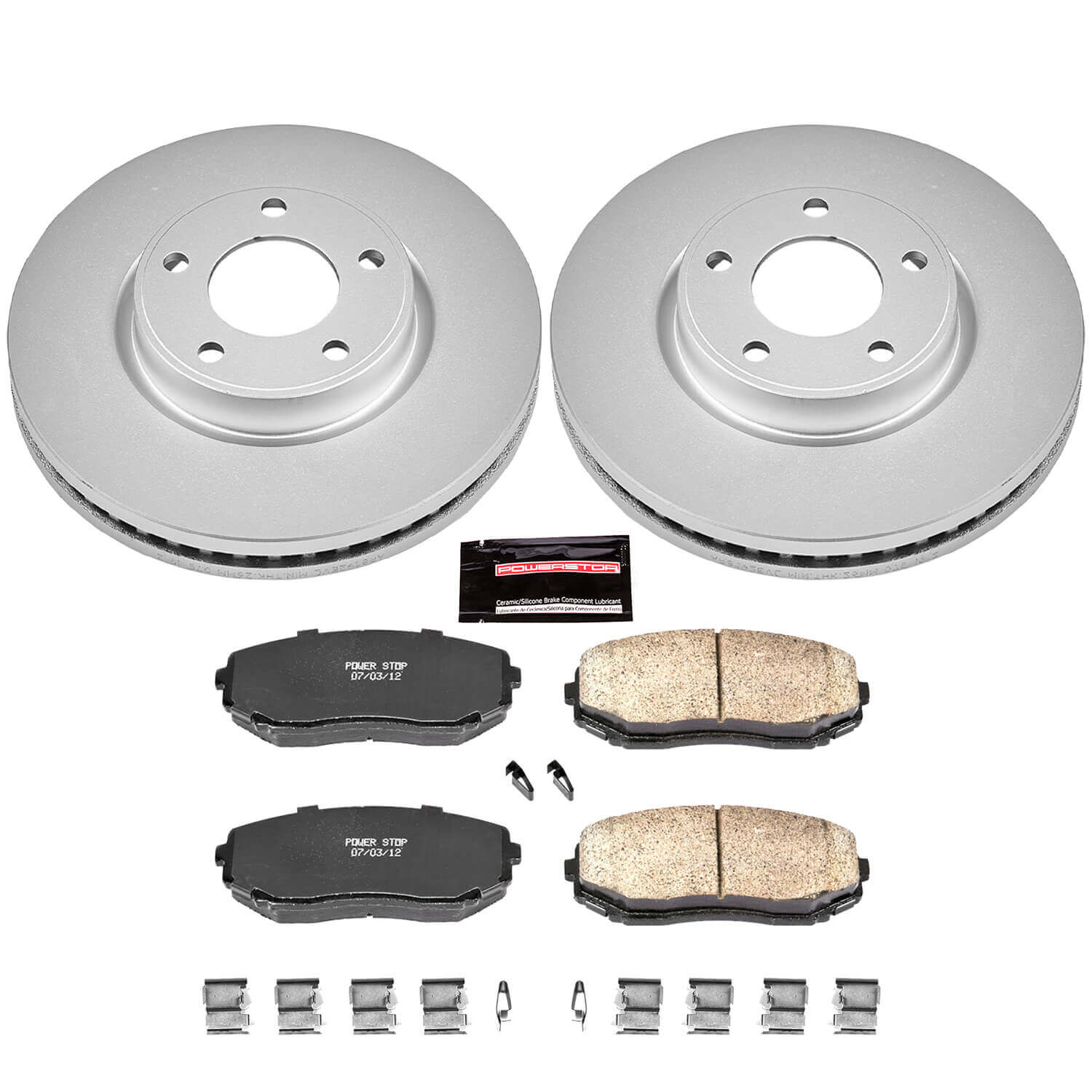 Power Stop CRK3071 - Z17 Evolution Front Brake Kit vehicle fitment brake part