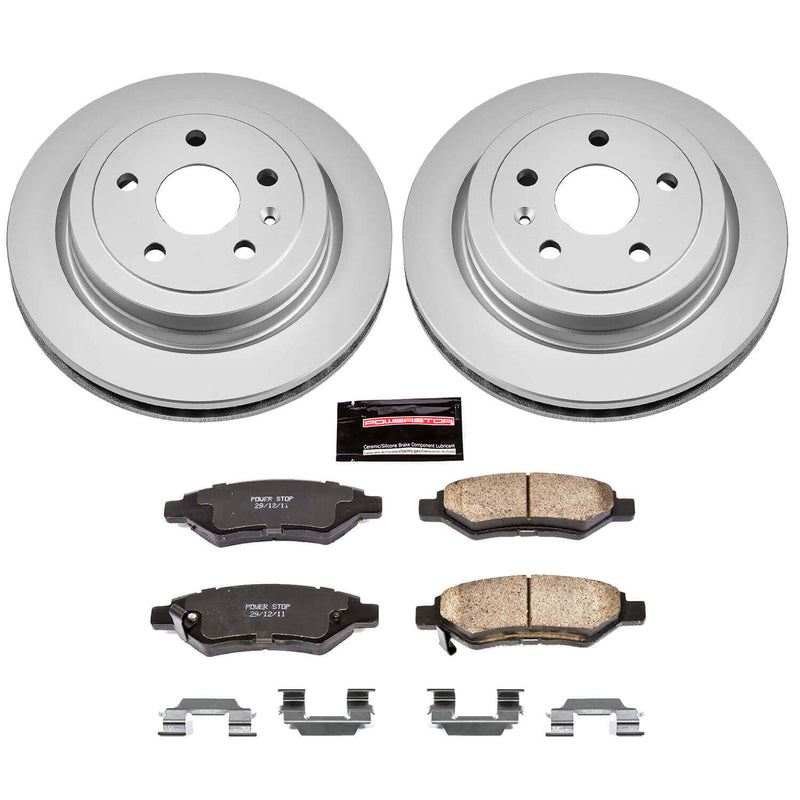 Power Stop CRK3072 - Z17 Evolution Rear Brake Kit vehicle fitment brake part