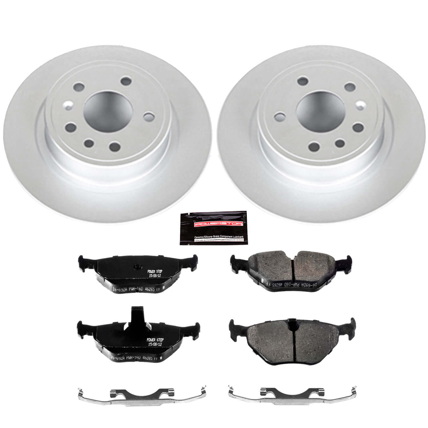Power Stop CRK3080 - Z23 Evolution Sport Rear Brake Kit vehicle fitment brake part