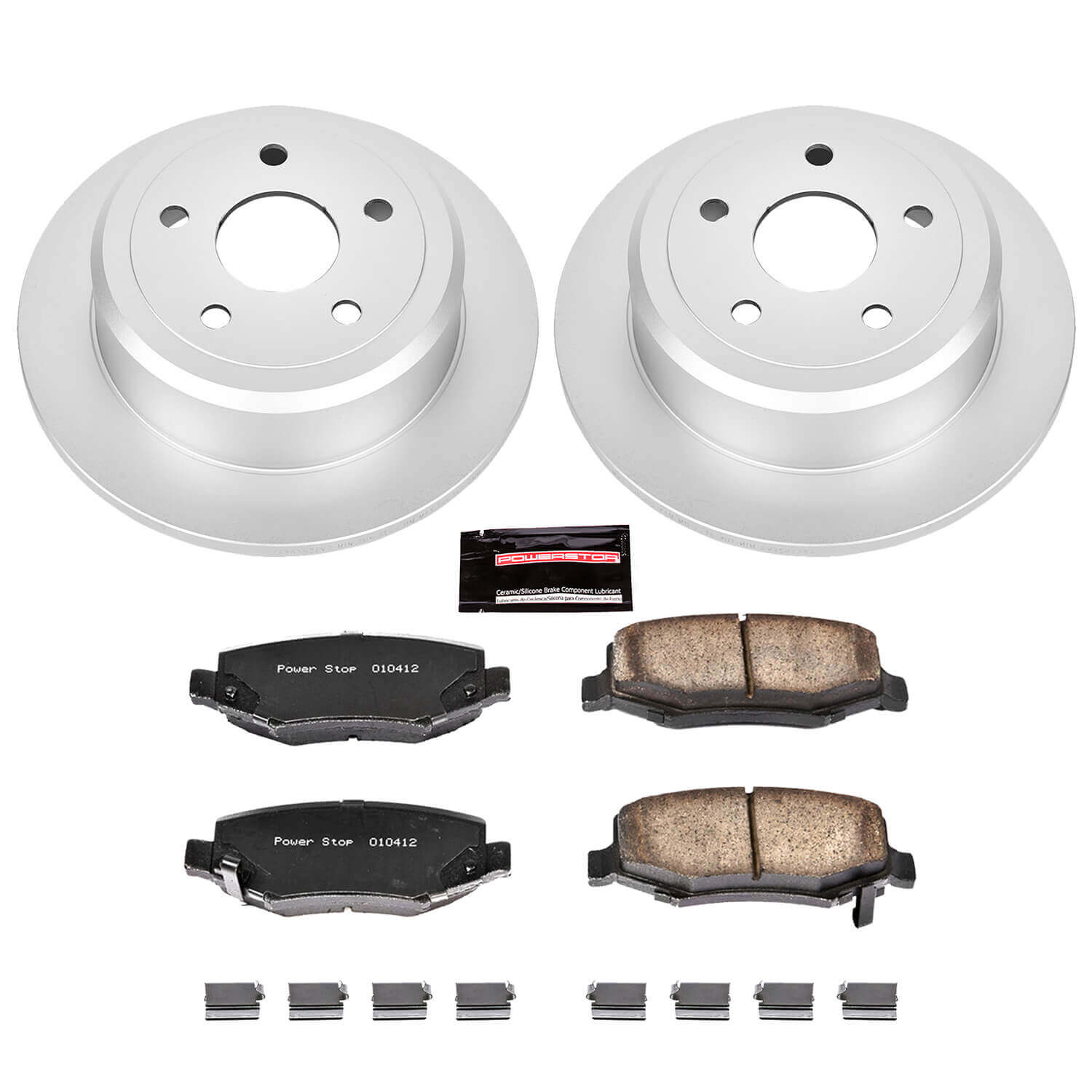 Power Stop CRK3090 - Z17 Evolution Rear Brake Kit vehicle fitment brake part