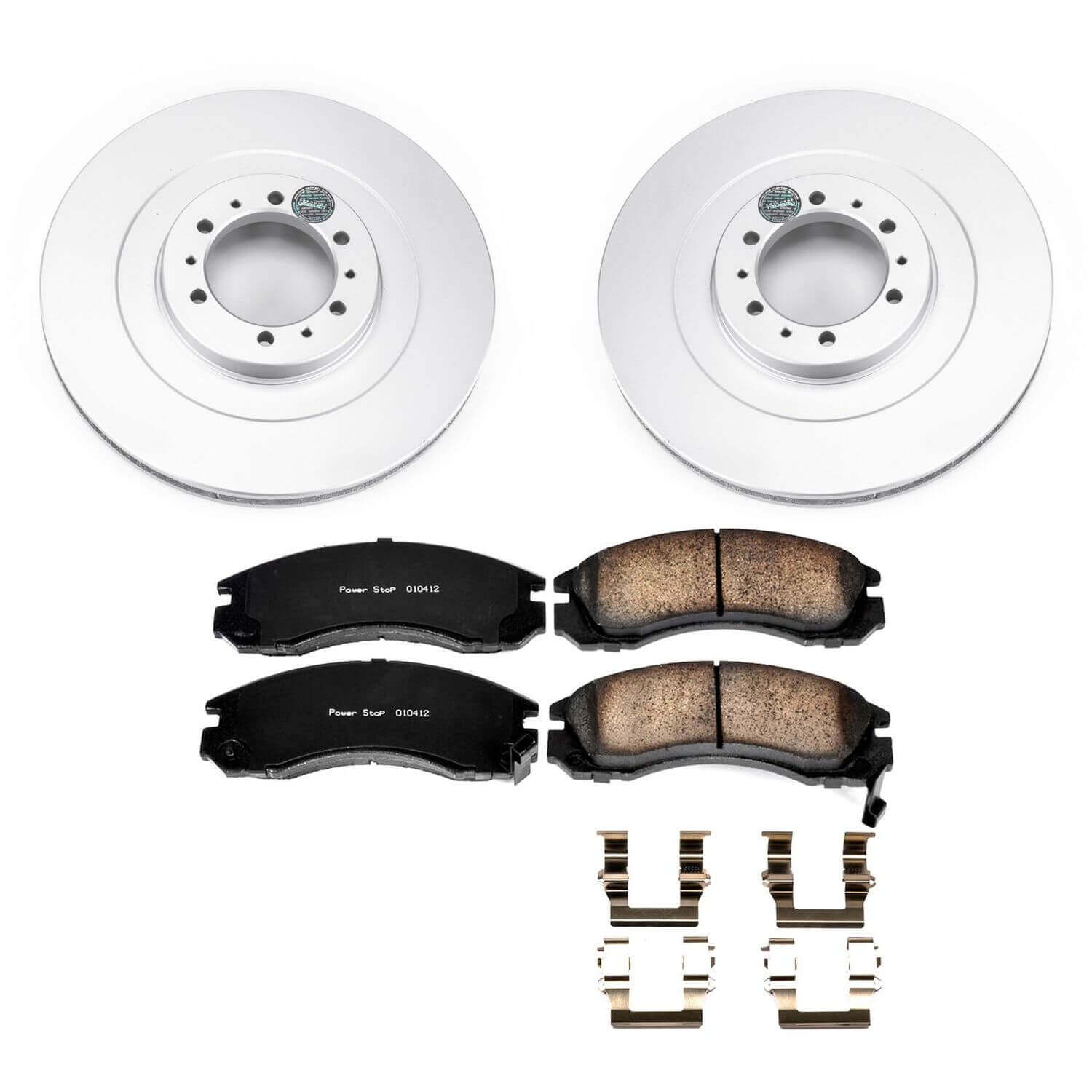 Power Stop CRK3091 Z17 Evolution Front Brake Kit for 2000-2004 Mitsubishi Montero Sport product image